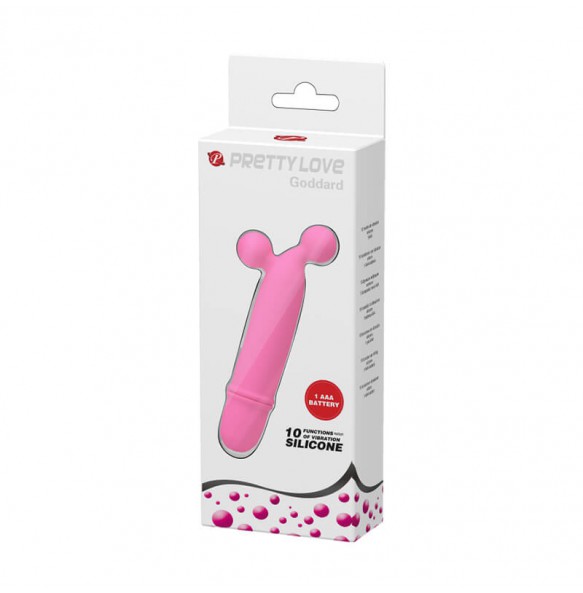 PRETTY LOVE - Colourful Pleasure Vibrator Stick (Battery - Pink)